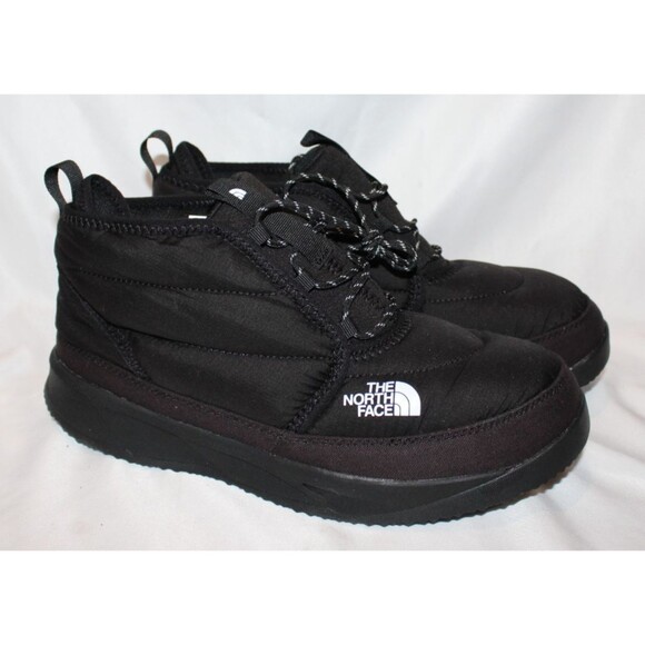 THE NORTH FACE MEN'S NSE CHUKKA SHOES SLIPPERS BLACK SZ 9.5 NEW - Picture 1 of 6